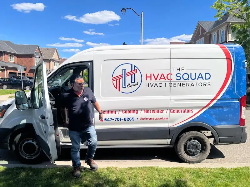 The HVAC Squad AC experts in Brampton